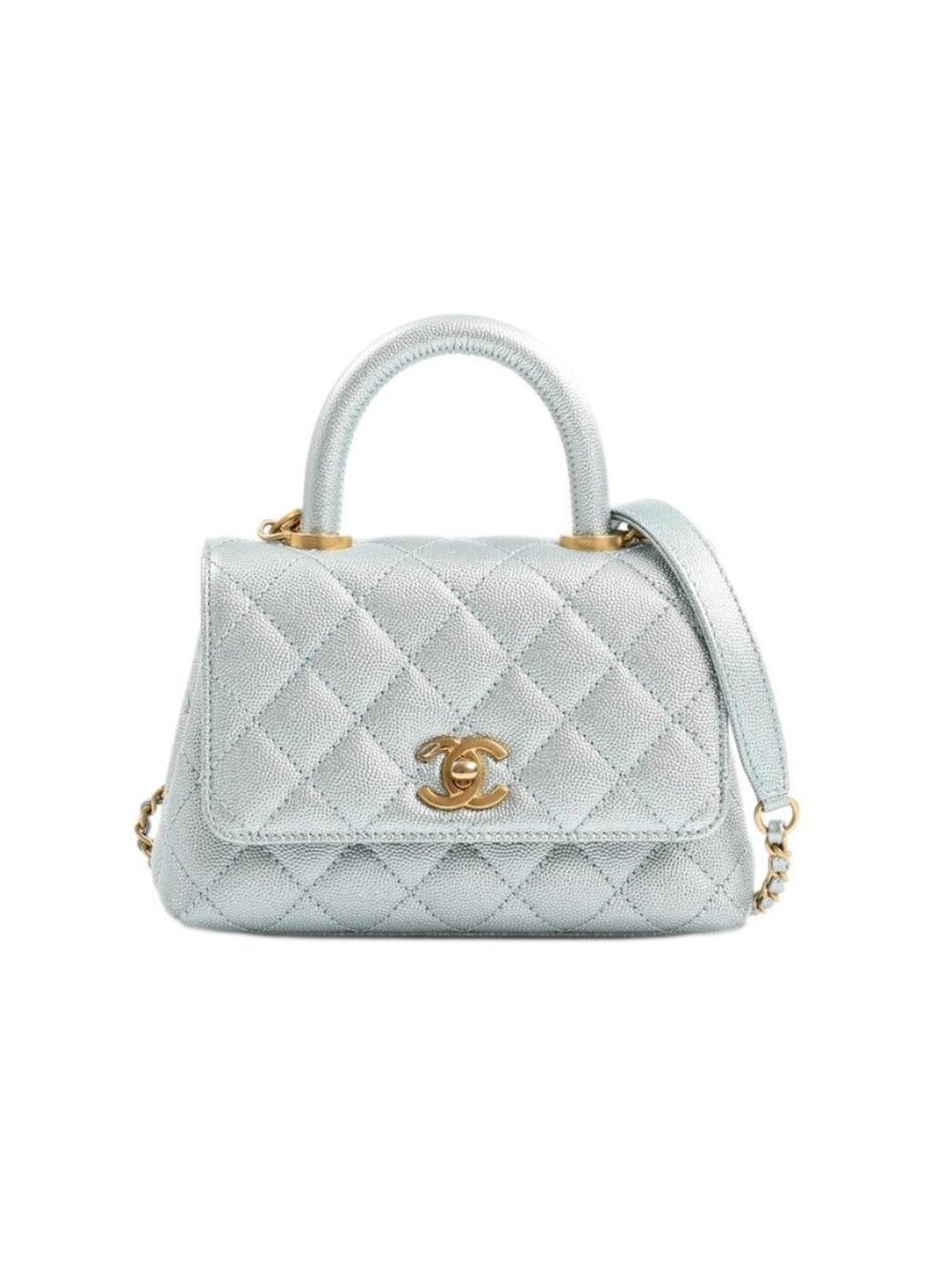 Chanel Handle Top Mini Flap Bag